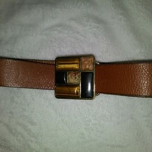 Fossil genuine leather belt size medium